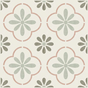 selbstklebende Bodenfliesen Olive Petals (11er Set)
